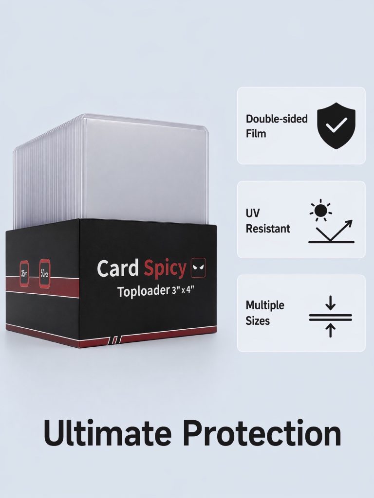 Double-sided film, UV resistant and multiple sizes icons — ultimate protection