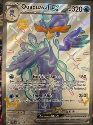 Quaquaval ex [Jumbo], English Pokemon card