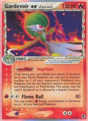 Gardevoir EX, English Pokemon card