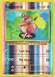 Farfetch'd [Reverse Holo], English Pokemon card