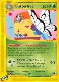Butterfree, English Pokemon card