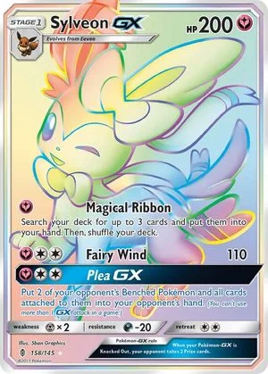Sylveon GX, English Pokemon card