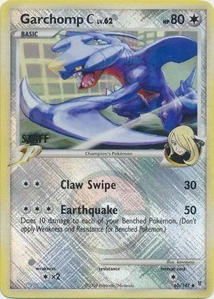 Garchomp C [Staff], English Pokemon card