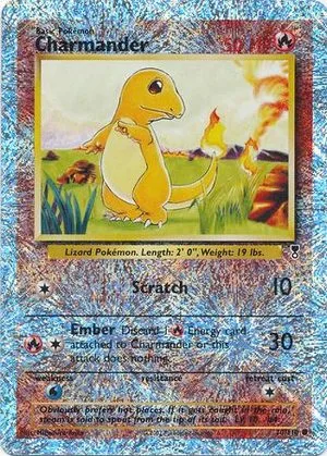 Charmander [Reverse Holo], English Pokemon card