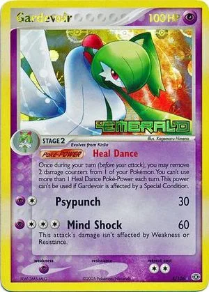 Gardevoir [Reverse Holo], English Pokemon card