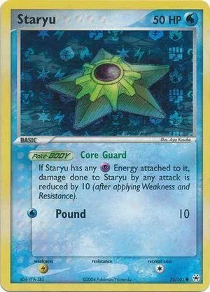 Staryu [Reverse Holo], English Pokemon card