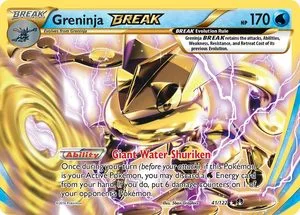 Greninja BREAK, English Pokemon card
