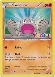 Geodude [Toys R Us], English Pokemon card