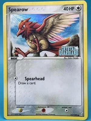 Spearow [Stamped Holo], English Pokemon card