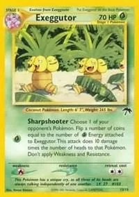 Exeggutor, English Pokemon card