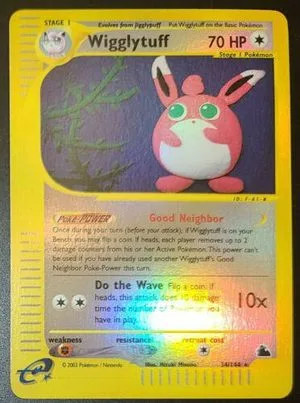 Wigglytuff [Reverse Holo], English Pokemon card