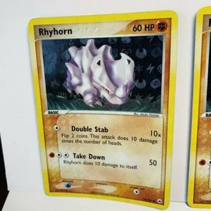 Rhyhorn [Reverse Holo], English Pokemon card