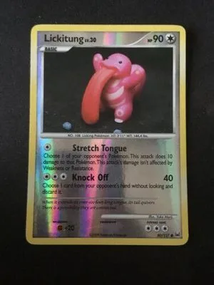 Lickitung [Reverse Holo], English Pokemon card