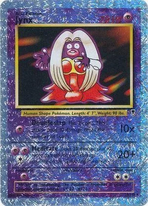 Jynx [Reverse Holo], English Pokemon card