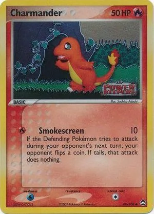 Charmander [Reverse Holo], English Pokemon card