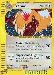 Fearow, English Pokemon card