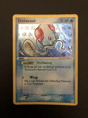 Tentacool [Reverse Holo], English Pokemon card