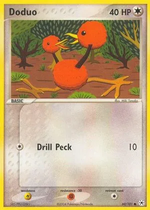 Doduo, English Pokemon card