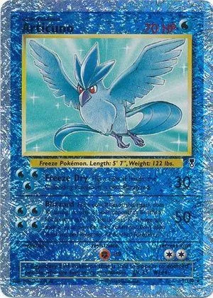 Articuno [Reverse Holo], English Pokemon card