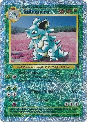 Nidoqueen [Reverse Holo], English Pokemon card