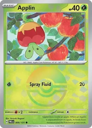 Applin [Poke Ball], English Pokemon card