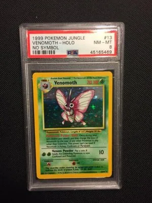 Venomoth [No Symbol], English Pokemon card