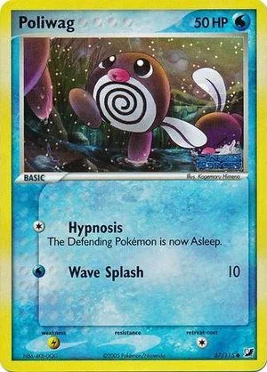 Poliwag [Reverse Holo], English Pokemon card