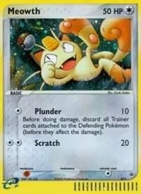Meowth, English Pokemon card
