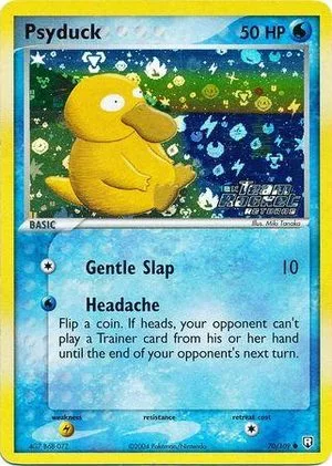 Psyduck [Reverse Holo], English Pokemon card
