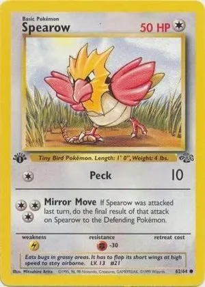Spearow [1st Edition], English Pokemon card