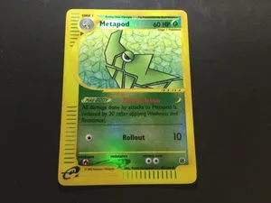Metapod [Reverse Holo], English Pokemon card