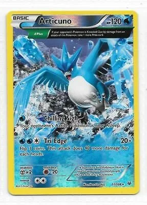 Articuno [Reverse Holo], English Pokemon card