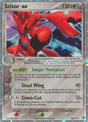 Scizor EX, English Pokemon card