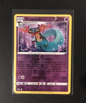 Dragapult [Reverse Holo], English Pokemon card