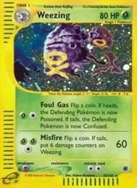 Weezing, English Pokemon card