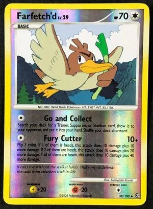 Farfetch'd [Reverse Holo], English Pokemon card