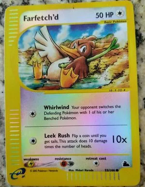 Farfetch'd [Reverse Holo], English Pokemon card