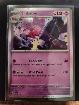 Tinkaton, English Pokemon card