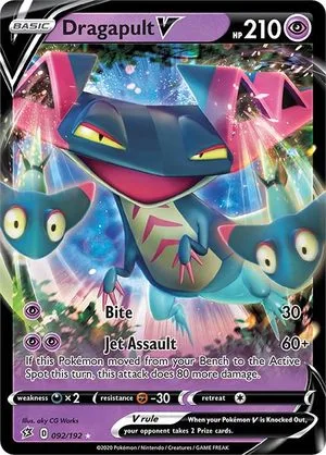 Dragapult V, English Pokemon card