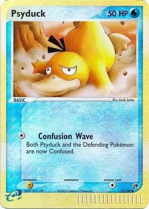 Psyduck [Reverse Holo], English Pokemon card