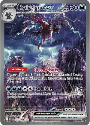 Hydreigon ex, English Pokemon card