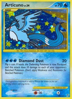 Articuno, English Pokemon card