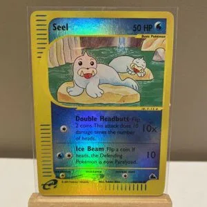 Seel [Reverse Holo], English Pokemon card