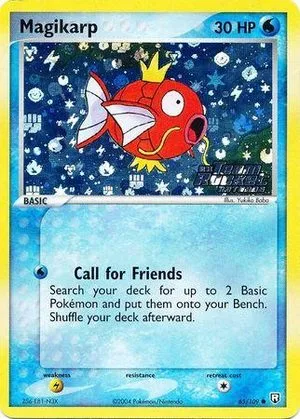 Magikarp [Reverse Holo], English Pokemon card