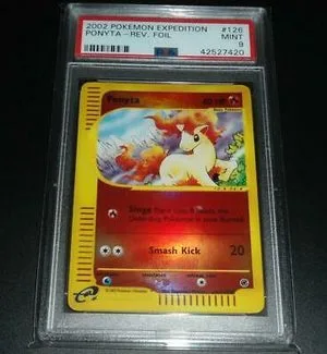 Ponyta [Reverse Holo], English Pokemon card