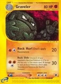 Graveler, English Pokemon card