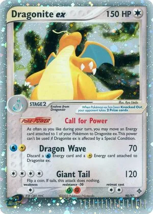 Dragonite EX, English Pokemon card