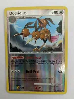 Dodrio [Reverse Holo], English Pokemon card