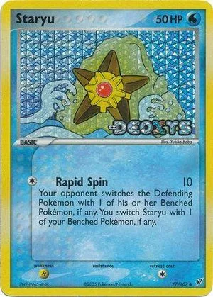 Staryu [Reverse Holo], English Pokemon card