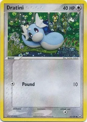 Dratini [Reverse Holo], English Pokemon card